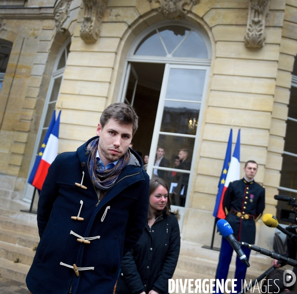 Manuel Valls reçoit les organisations de jeunesse