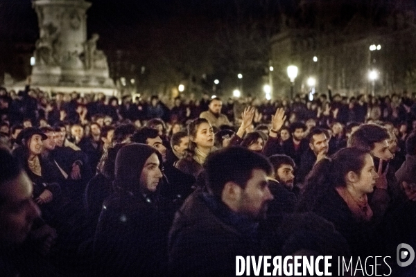 Nuit Debout du 11 Avril a Republique et son After