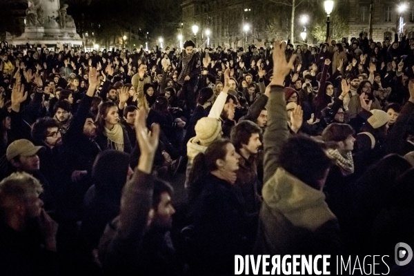 Nuit Debout du 11 Avril a Republique et son After