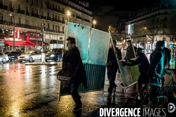 Nuit Debout du 11 Avril a Republique et son After