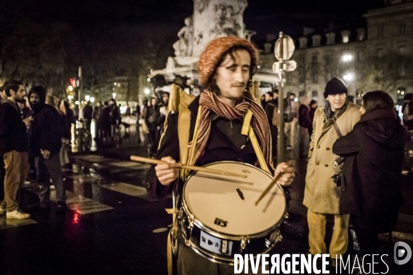 Nuit Debout du 11 Avril a Republique et son After