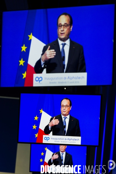 F. Hollande visite l entreprise Plastic Omnium.