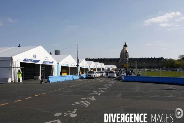 Formule E  Paris - ePrix de Formule électrique.