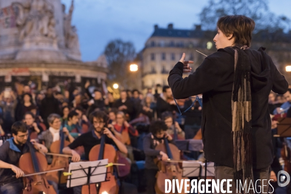 Nuit debout : orchestre debout