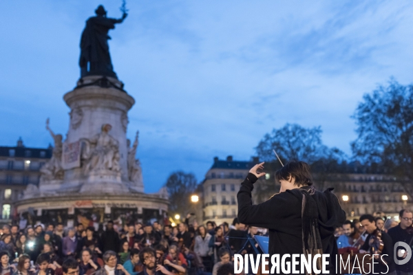 Nuit debout : orchestre debout