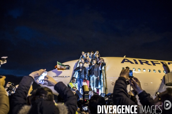 Vol inaugural Air France Paris-Téhéran