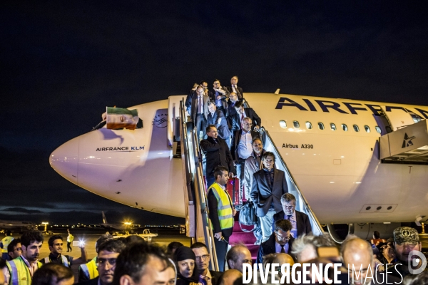 Vol inaugural Air France Paris-Téhéran