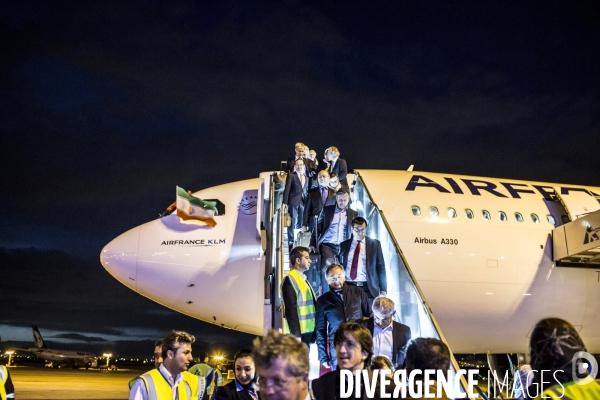 Vol inaugural Air France Paris-Téhéran