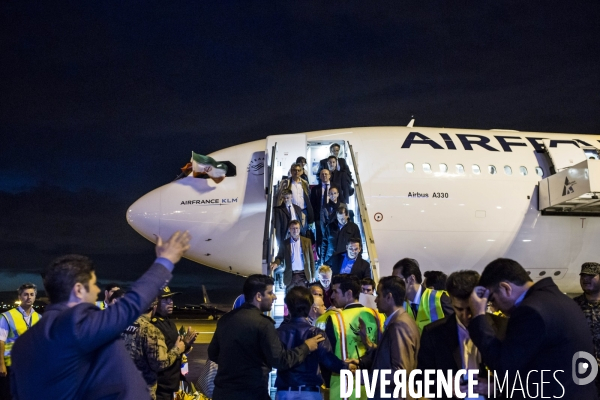 Vol inaugural Air France Paris-Téhéran