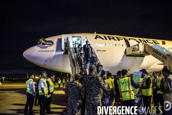 Vol inaugural Air France Paris-Téhéran