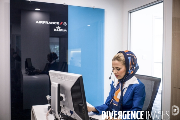 Vol inaugural Air France Paris-Téhéran