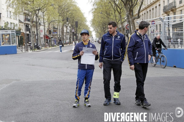 Formule E  Paris - ePrix de Formule électrique.