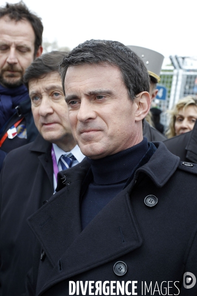 Manuel VALLS - Formule E  Paris - ePrix de Formule électrique.