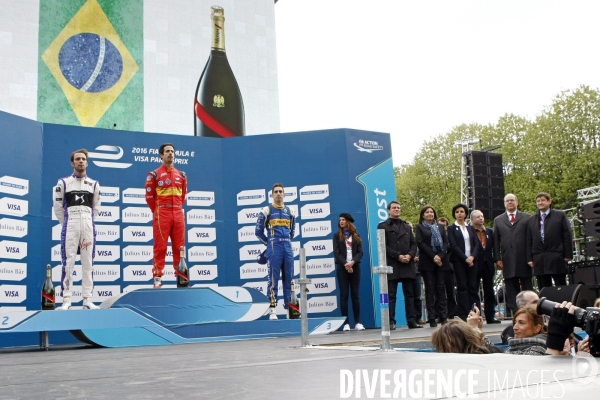 Manuel VALLS - Formule E  Paris - ePrix de Formule électrique.