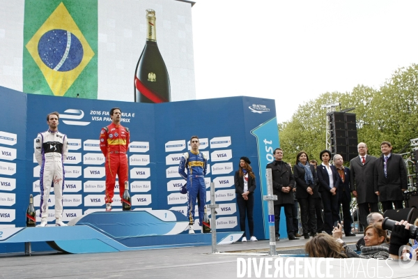 Manuel VALLS - Formule E  Paris - ePrix de Formule électrique.