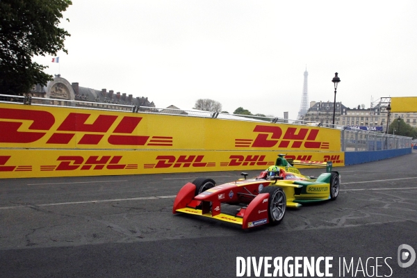 Formule E  Paris - ePrix de Formule électrique. Course.