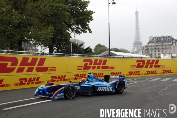 Formule E  Paris - ePrix de Formule électrique. Course.