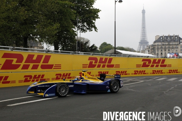 Formule E  Paris - ePrix de Formule électrique. Course.