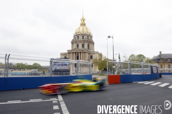 Formule E  Paris - ePrix de Formule électrique. Course.