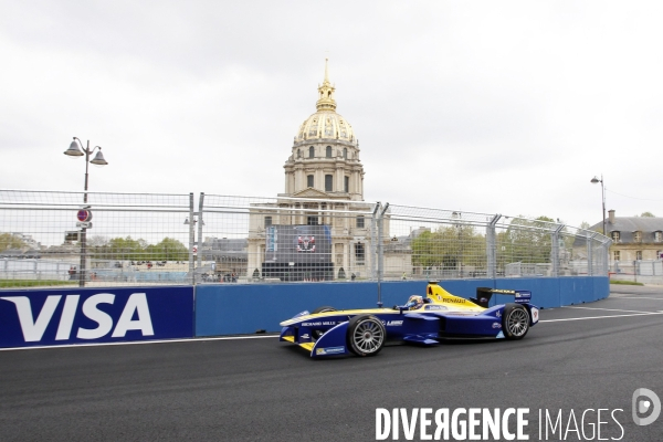 Formule E  Paris - ePrix de Formule électrique. Course.