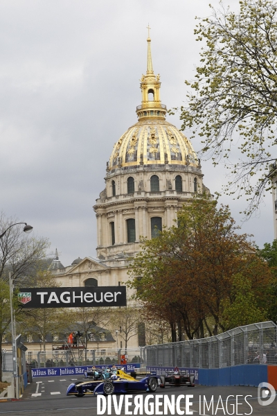 Formule E  Paris - ePrix de Formule électrique. Course.