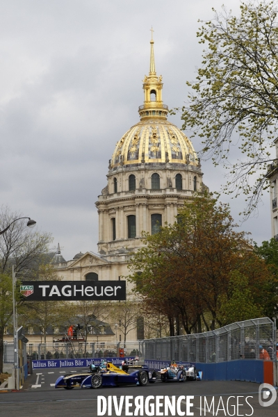 Formule E  Paris - ePrix de Formule électrique. Course.