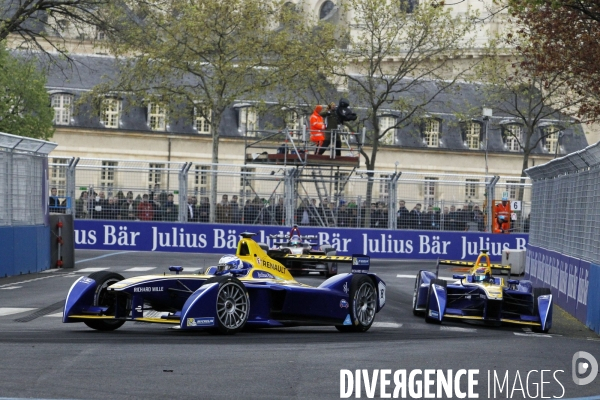 Formule E  Paris - ePrix de Formule électrique. Course.