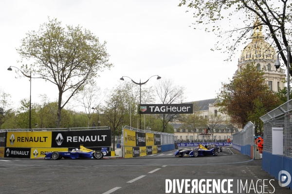 Formule E  Paris - ePrix de Formule électrique. Course.