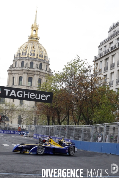 Formule E  Paris - ePrix de Formule électrique. Course.