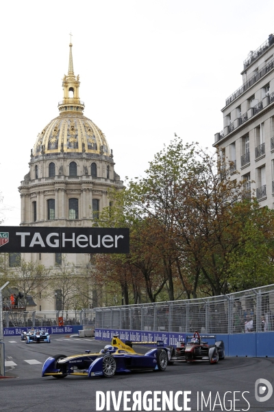 Formule E  Paris - ePrix de Formule électrique. Course.