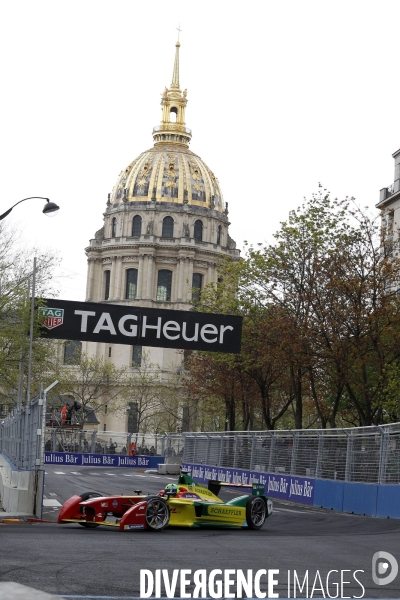 Formule E  Paris - ePrix de Formule électrique. Course.