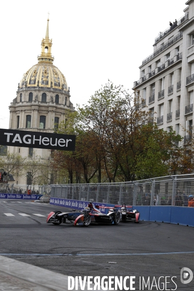 Formule E  Paris - ePrix de Formule électrique. Course.