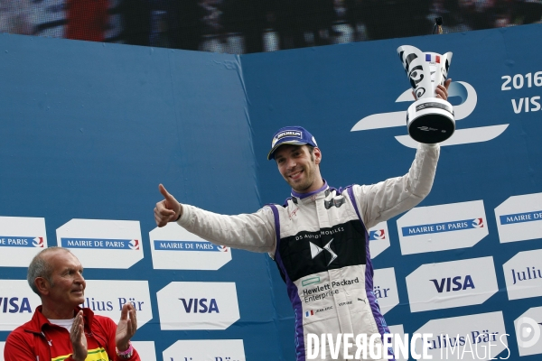 Formule E  Paris - ePrix de Formule électrique. Course.