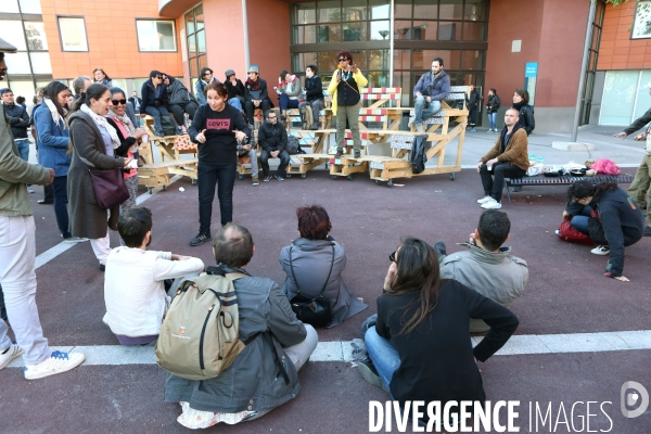 Nuit Debout-Les Flamants - Marseille