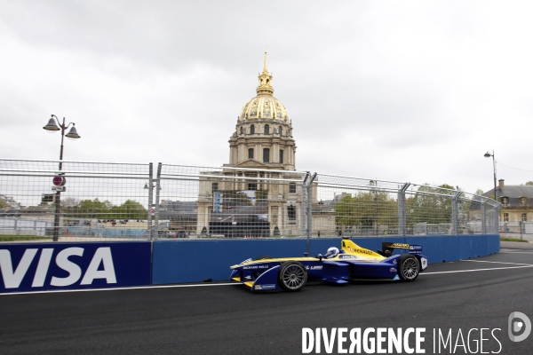 Nicolas Prost. Formule E  Paris - ePrix de Formule électrique. Course.