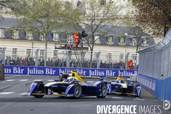 Nicolas Prost. Formule E  Paris - ePrix de Formule électrique. Course.