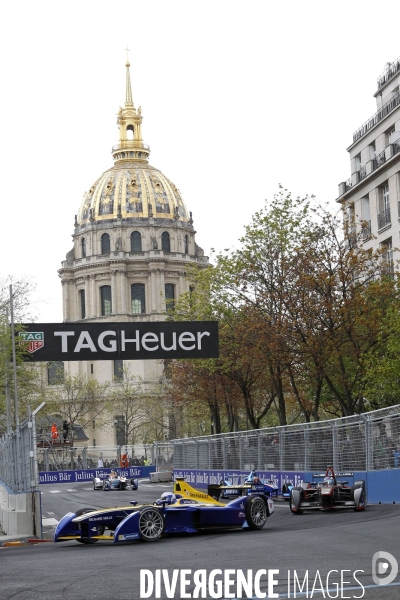 Nicolas Prost. Formule E  Paris - ePrix de Formule électrique. Course.