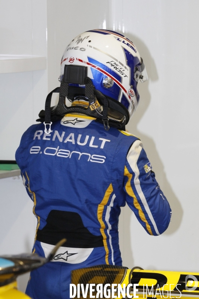 Nicolas Prost. Formule E  Paris - ePrix de Formule électrique. Course.