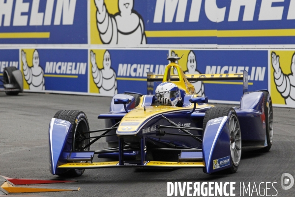 Nicolas Prost. Formule E  Paris - ePrix de Formule électrique. Course.