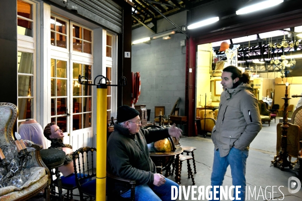 Marché aux puces de la porte de Saint-Ouen