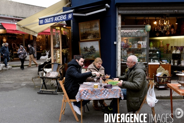 Marché aux puces de la porte de Saint-Ouen