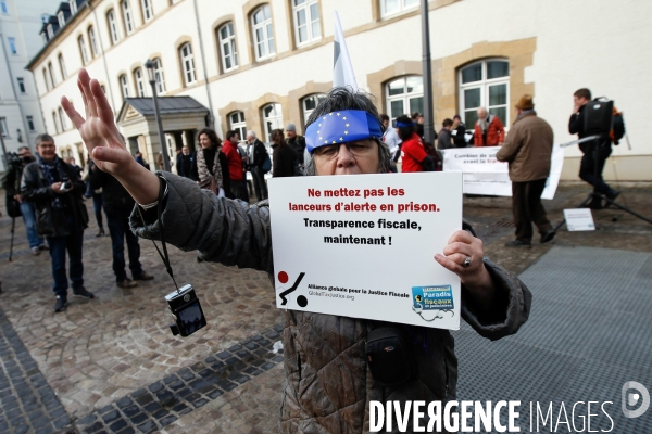 LuxLeaks: Manifestation de soutien