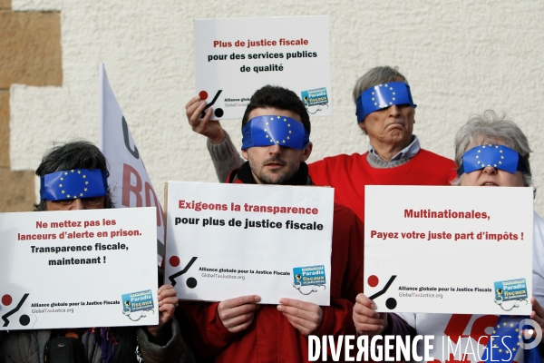 LuxLeaks: Manifestation de soutien