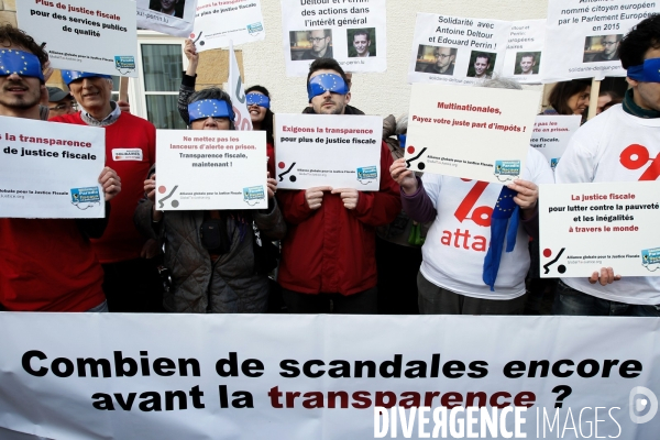 LuxLeaks: Manifestation de soutien