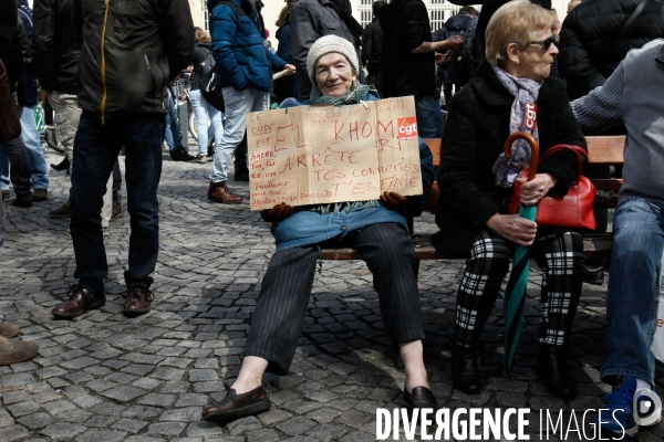 Manifestation à Nancy contre la loi travail