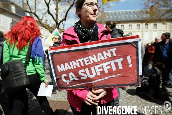 Manifestation à Nancy contre la loi travail