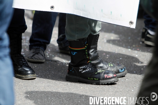 Manifestation à Nancy contre la loi travail