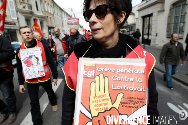 Manifestation à Nancy contre la loi travail