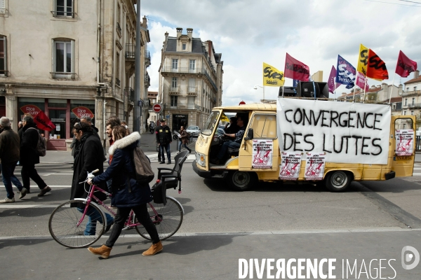 Manifestation à Nancy contre la loi travail