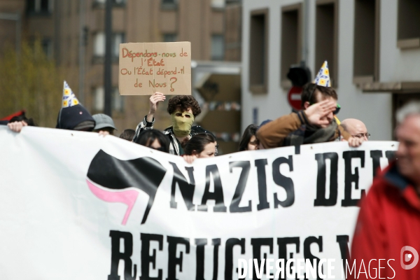 Manifestation à Nancy contre la loi travail